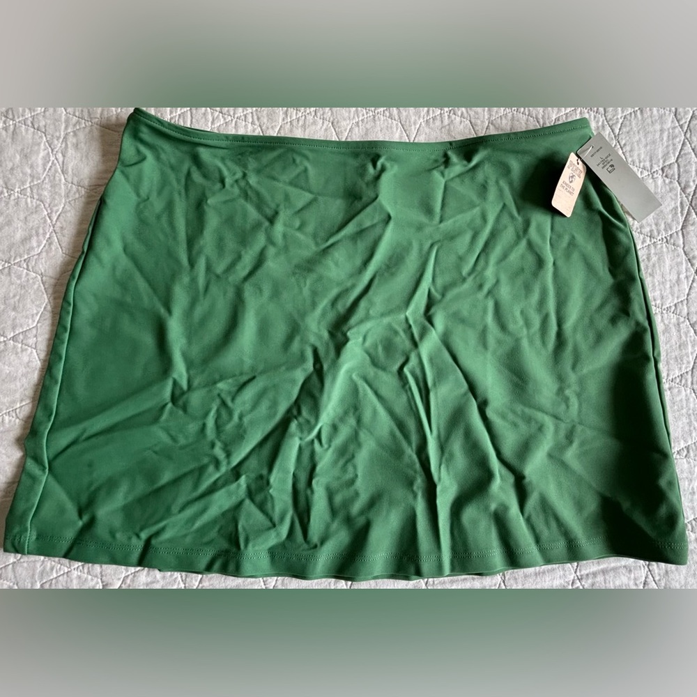 PINK Victoria's Secret Vibrant Green Swim Mini Skirt